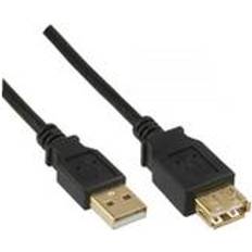 MicroConnect USB A - USB A M-F 2.0 3m