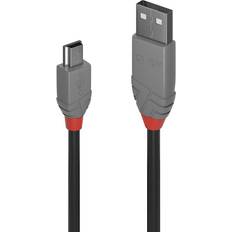 Lindy Anthra Line USB A-USB Mini-B 2.0