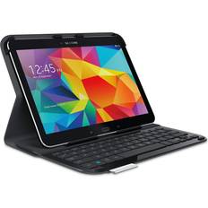 Samsung Galaxy Tab 4 10.1 Keyboards Logitech Ultra Thin Keyboard Protective Case for Samsung Galaxy Tab 4 10.1