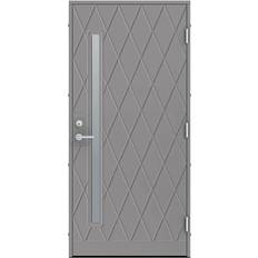 Diplomat Vanja Ytterdörr Klarglas S 3502-Y V (90x210cm)