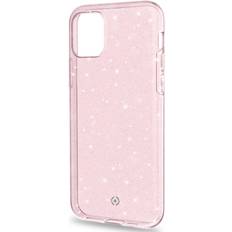 Celly Sparkle Cover per iPhone 11 Bianco