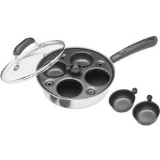 Kulstål Kasseroller KitchenCraft 4 Cup med låg 21cm
