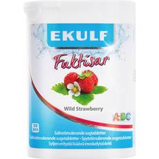 Ekulf Hammasharjat, Hammastahnat ja Suuvedet Ekulf Fuktisar Wild Strawberry 30-pack