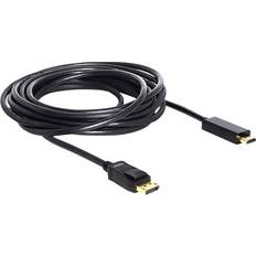 5 m - DisplayPort-kabler - HDMI DisplayPort DeLock HDMI - DisplayPort 5m