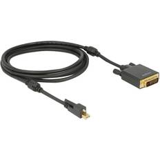 Mini link 2 DeLock DVI-D Dual Link - DisplayPort Mini (screw) 2m