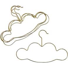 Gold Hooks & Hangers Rice Small Cloud Shaped Clothes Hanger 5pcs