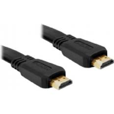 DeLock Flat HDMI - HDMI 1m