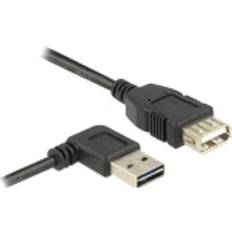 Kabel usb hona usb hane 2m DeLock Easy-USB USB A (angled) - USB A M-F 2.0 2m