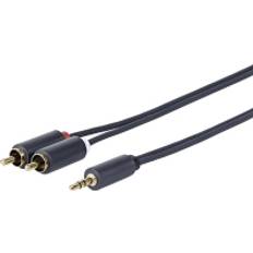 VivoLink 3.5mm - 2RCA 2.5m