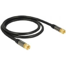 DeLock Gold Antenna F-Contact 1m