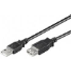 Goobay USB A - USB A M-F 2.0 0.3m