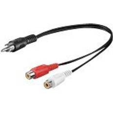 MicroConnect RCA-kablar MicroConnect RCA - 2RCA 0.2m