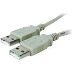 MicroConnect USB A - USB A 2.0 0.5m