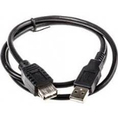 Kablar Roline USB A - USB A M-F 2.0 0.8m