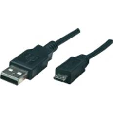 Manhattan Hi-Speed USB A - USB Micro-B 2.0 0.5m