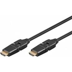 Goobay HDMI - HDMI (swivel) 1m