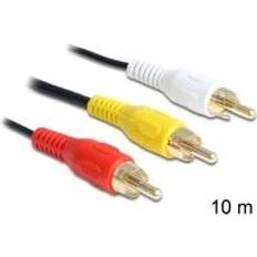 Goobay Gold 3RCA - 3RCA 10m