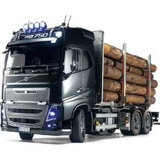 Tractor Truck Volvo FH16 Globetrotter 750 6x4 Timber Truck 1:14