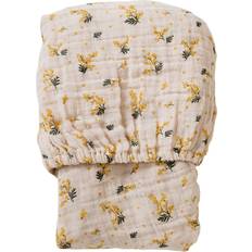 Keltainen Lakanat Garbo&Friends Mimosa Muslin Junior Fitted Sheet