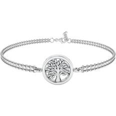 Smykkekæden Tree of Life Bracelet - Silver