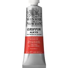 Winsor & Newton Griffin Alkyd Fast Drying Oil Colour Cadmium Red Hue 37ml