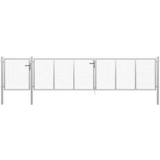 Silbrig Tore vidaXL Garden Gate 500x100cm