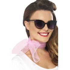 Jaren '50 Accessoires Smiffys 50's Neksjaaltje roze