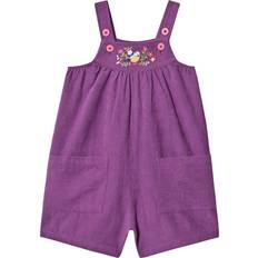 Lila - Mädchen Playsuits Frugi Peggy Cord Playsuit - Amethyst/Finch Floral (499232)