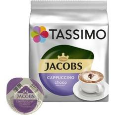 Kaffekapslar tassimo cappuccino Tassimo Jacobs Cappuccino Choco 8st