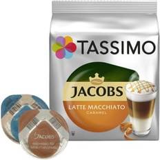 Tassimo kapsler Tassimo Jacobs Latte Macchiato Caramel 16stk