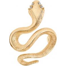 Ole Lynggaard Berlocker & Hängen Ole Lynggaard Snakes Small Charm - Gold/Diamonds