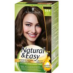 Schwarzkopf natural easy Schwarzkopf Natural & Easy #564 Naturlig Lysbrun