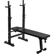 Weight Bench with Barbell Rack
