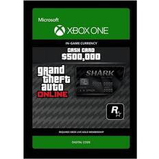 Geschenkkarten Rockstar Games Grand Theft Auto Online - Bull Shark Cash Card - $500,000 - Xbox One