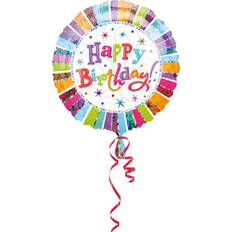 Amscan Foil Ballon Standard Radiant Happy Birthday