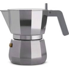 Cafetières Moka Alessi Cafetière Espresso Moka 3 Tasses Argent