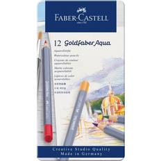 Crayons aquarelle Faber-Castell Goldfaber Aqua Watercolour Pencil Tin of 12