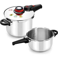 Stainless Steel Pressure Cookers Monix Selecta Pressure Cooker Set