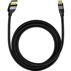 Oehlbach DisplayPort-kablar Oehlbach Impact Plus M1 DisplayPort - DisplayPort Mini 1m