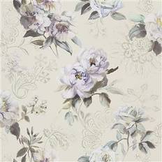 Designers Guild Blumen Tapete Victorine von Vanilla violet/lilas