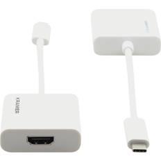 Kramer USB C-HDMI M-F Adapter