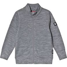 Poliéster Cárdigans Reima Sweater Mahin Melange Grey Unisex