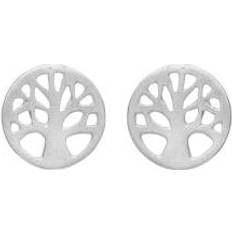 Frk Lisberg Tree of Life Earrings - Silver