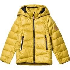 Reima Kid's 2-in-1 Down Jacket Martti - Yellow Moss (531345-8600)