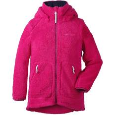 Didriksons Overdeler Didriksons Bleia Girl's Pile Hoodie - Warm Cerise (501957-169)