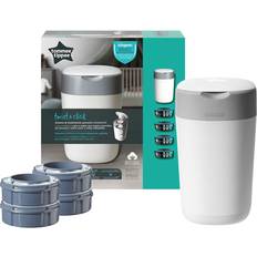 Plastique Poubelles à couches Tommee Tippee Twist & Click Set conditionnement avantageux