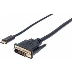 Usb c dvi Manhattan USB C-DVI 2m