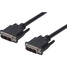 Manhattan Single Link DVI-D-DVI-D 2m
