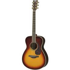 Yamaha LS 6 A.R.E. BS Brown Sunburst Chitarra Semiacustica Jumbo