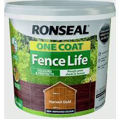 Ronseal One Coat Fence Life Träfärg Guld 5L